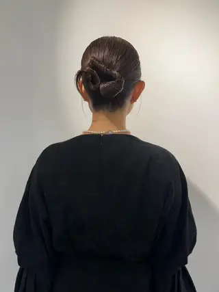 ミディアム ヘアアレンジ mina 🌷のヘアスタイル