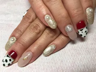 ネイル ネイルサロンハピーナ自宅サロン所属・金沢 未緒のネイルデザイン