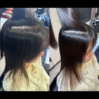 ミディアム LuanaTOKYO 都築佑汰のヘアスタイル