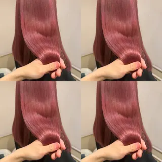 セミロング カラー ヘアアレンジ 💎韓国レイヤー ×エクステゆうま💎のヘアスタイル