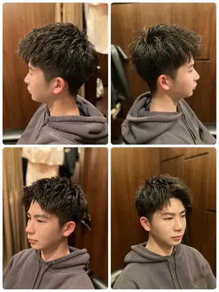 ショート BroTokyo Barbershop 銀座店所属・大河 たいがのヘアスタイル