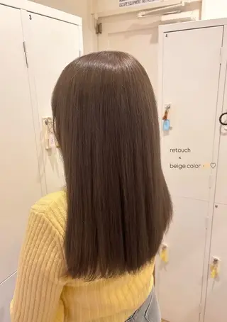 カラー flan所属・後藤 明香里のヘアスタイル