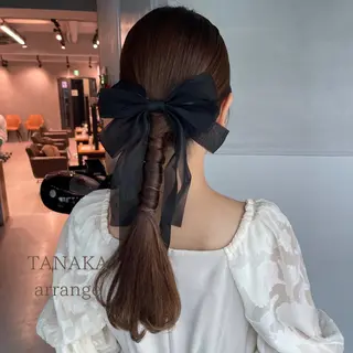 ヘアアレンジ charm《銀座》 ヘアセット/縮毛矯正のヘアスタイル