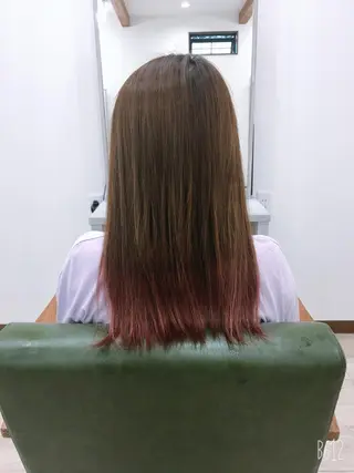 ミディアム カラー Hair Space Local所属・長塚 翔也のヘアスタイル