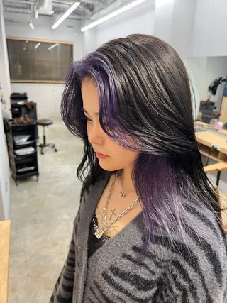 セミロング カラー 代表　YUKI ☆のヘアスタイル