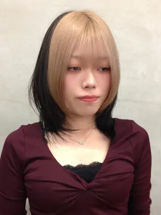 カラー ⟡nalu.⟡ そうだいのヘアスタイル