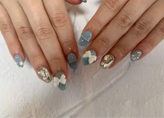 ネイル 愛川町 あんすりうむのネイルデザイン