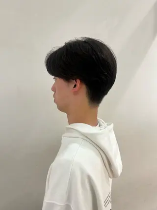 パーマ メンズ 荒川 三希のヘアスタイル