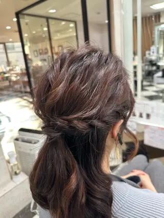 ヘアアレンジ 鶴田 悠斗のヘアスタイル