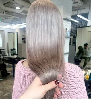ロング 💖saki ケアブリーチ💖のヘアスタイル