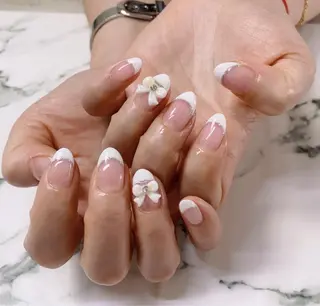 ロング カラー ネイル Q Free nailsのネイルデザイン