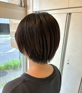 ショート Iris by artina 武蔵小杉店【イリス バイ アルティナ】所属・🎼レイヤー/顔周り カット/nene♬のヘアスタイル