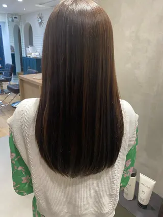 ロング 大倉 未波のヘアスタイル