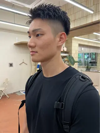 ショート メンズ 矢場町/栄/上前津/ 佐藤祐希のヘアスタイル