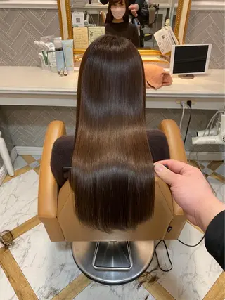 ロング サロウィン銀座RAYⅡ所属・❣️髪質改善/ 美髪矯正/沼座悠人のヘアスタイル