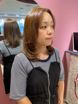 セミロング Ciel所属・CIEL KAZUMAのヘアスタイル