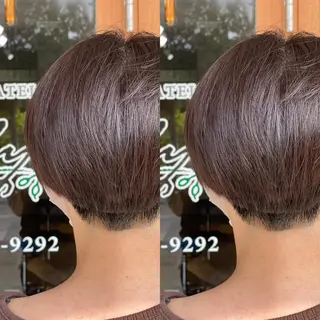 ショート カラー Snaly カラー特化ページのヘアスタイル