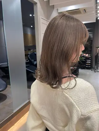 ミディアム カラー Lond charme所属・髪質改善/艶カラー 涼夏🎀のヘアスタイル