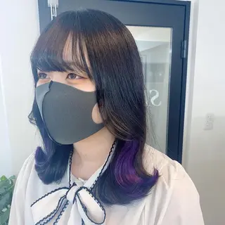 ミディアム PREss Yuiのヘアスタイル