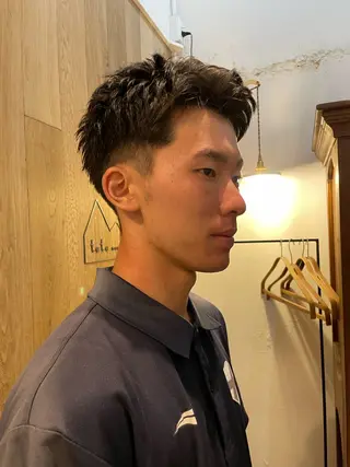 ショート 🍁ロングパーマ.ニ ュアンス🍁陸来のヘアスタイル