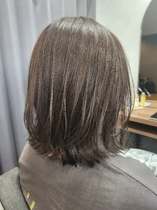 ミディアム カラー TELA HAIR 土気あすみが丘店所属・✂ AYAのヘアスタイル