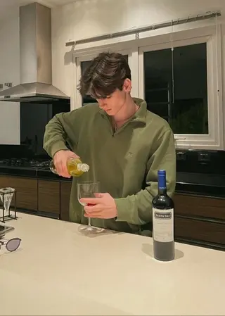 ミディアム パーマ ヘアアレンジ メンズ SALOWIN藤沢店所属・艶カラー の達人のヘアスタイル