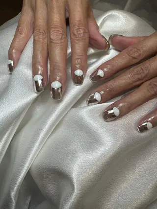 ネイル nail&eyelash mate所属・京都/東向日/桂 ayumiのネイルデザイン