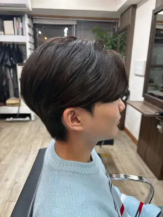 カラー メンズ メンズハイトーン特化 てるぼうのヘアスタイル