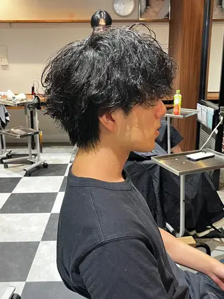 ショート パーマ メンズ 🎧メンズパーマ特化 /RUI🎧のヘアスタイル