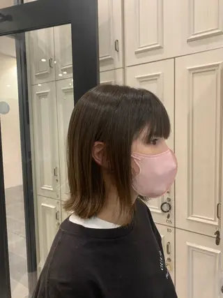 ミディアム 【髪質改善】 山本歩夢のヘアスタイル