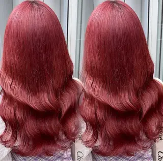 ロング カラー 髪質改善/美髪矯正 艶髪/Takutoのヘアスタイル