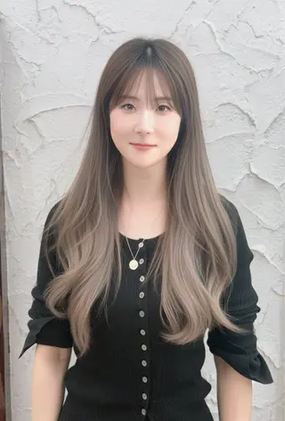 ロング M.SLASH 大元研二のヘアスタイル