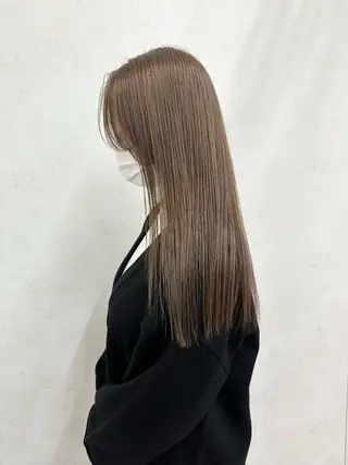 ロング 髪質改善/ブリーチ ツヤ髪/shiinaのヘアスタイル