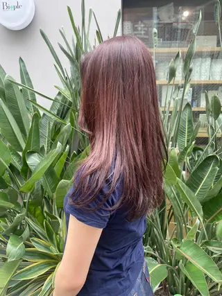 ロング HARUKA /透明感カラーのヘアスタイル