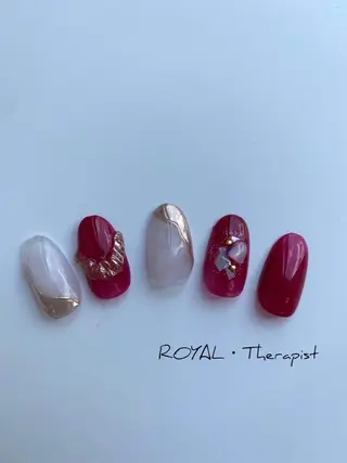 ネイル 【尾下】 ロイヤル•セラピストのネイルデザイン