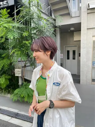 ショート sand  S Ginza所属・🌟sand🌟 丸山悠斗のヘアスタイル