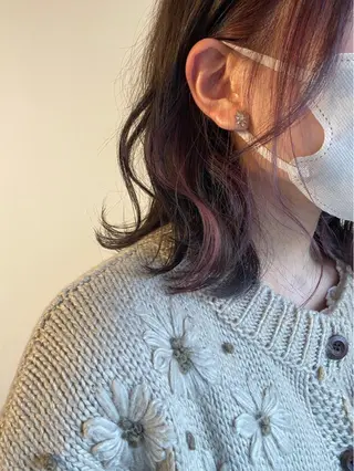 ミディアム カラー ☀️Luana☀️ 公式/大通のヘアスタイル