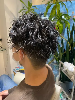 ショート パーマ メンズ ✨オール年代🆗 🤍内田亜由子のヘアスタイル