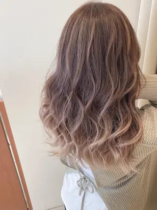 セミロング SALOWIN天神大名店所属・羽エクステ/スリム タッキ/kodaiのヘアスタイル