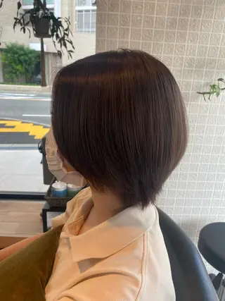 ショート FERIA池田 石田較貴のヘアスタイル