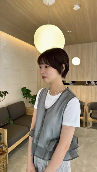 カラー 大島 希美のヘアスタイル