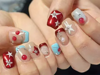 ネイル Nail Atelier IamI所属・アイアムアイ 大村磨衣のネイルデザイン