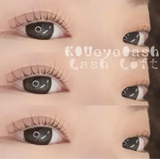 マツエク・マツパ KIU eyelash所属・KIUeyelash ✴︎koharuのマツエク・マツパデザイン