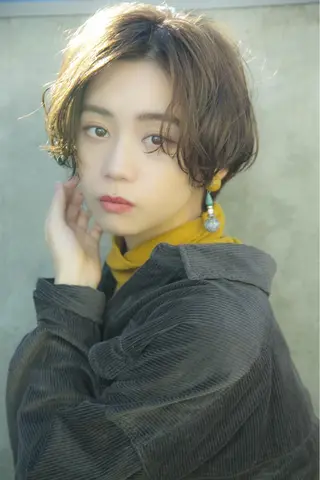 ショート 林 飛夕也のヘアスタイル