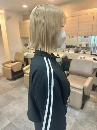 ミディアム CHAINON 木原崇了のヘアスタイル