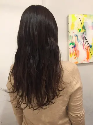 ロング カラー 💘透明感カラー💘 沖本 将宏のヘアスタイル