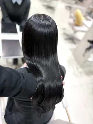 ロング カラー 銀座/オリーブ/ 透明感カラー✨りくのヘアスタイル