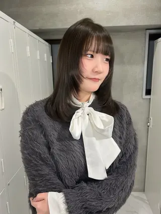 カラー ️💜akari💜 ハイトーン/レイヤーのヘアスタイル