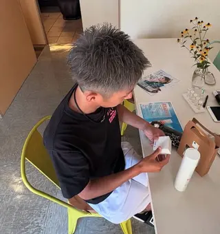 ショート カラー メンズ 小山内 一馬のヘアスタイル