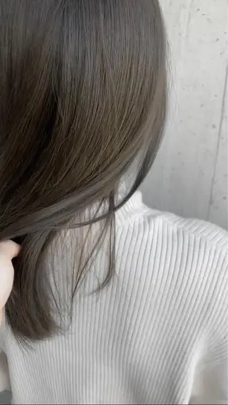 セミロング 韓国スタイル🇰🇷 minamiのヘアスタイル